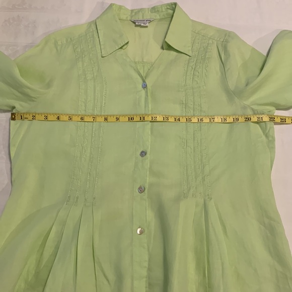 Appraisal Plus Women’s 100% Linen Blouse - Picture 15 of 16